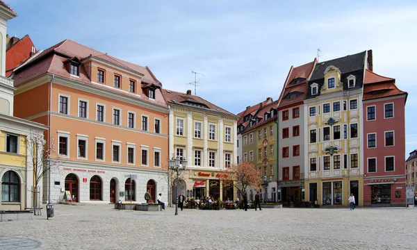 Bautzen Jest Miastem Wschodnich Niemczech — Zdjęcie stockowe