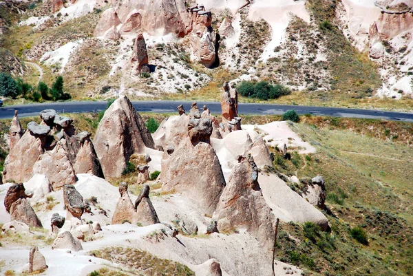 Άποψη Cappadocia Στην Τουρκία — Φωτογραφία Αρχείου