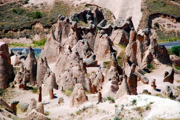 Blick Auf Kappadokien Der Türkei — Stockfoto