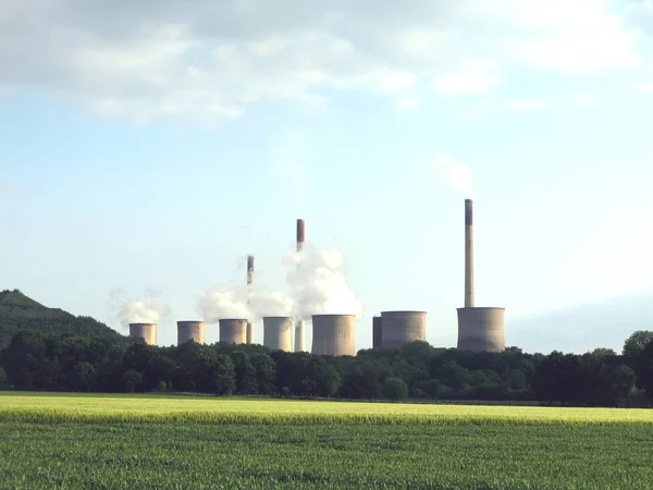 Imagen Una Fábrica Industrial — Foto de Stock