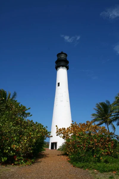 Miami Faro Biscayne Clave — Foto de Stock