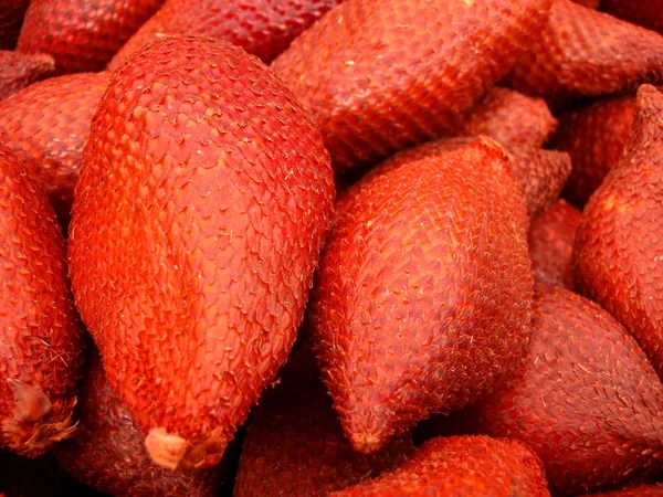 closeup view of fresh Snake fruit