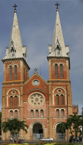 Catedral Notre Dame Saigón — Foto de Stock