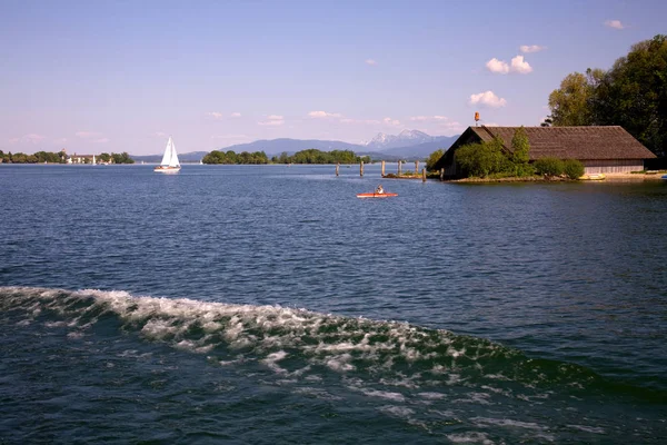 Boat Trip Chiemsee — Stock Photo, Image