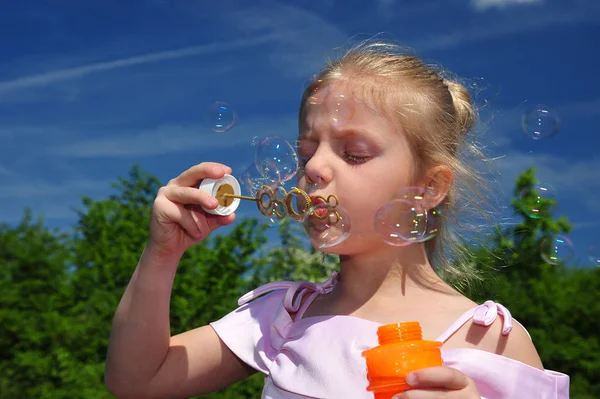 Niedliches Kinderporträt Glückliche Kindheit — Stockfoto