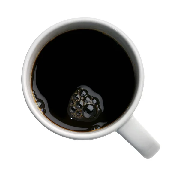 白い背景に隔離されたコーヒーカップ — ストック写真