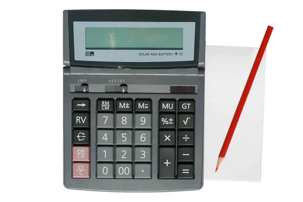 Calculatrice Financement Mathématiques Comptage Boutons — Photo