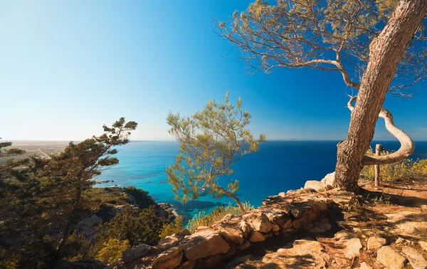 Όμορφο Τοπίο Της Μεσογείου Στην Ελλάδα — Φωτογραφία Αρχείου