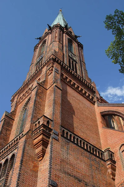 Nicolai Kirche Wasserviertel — Stockfoto