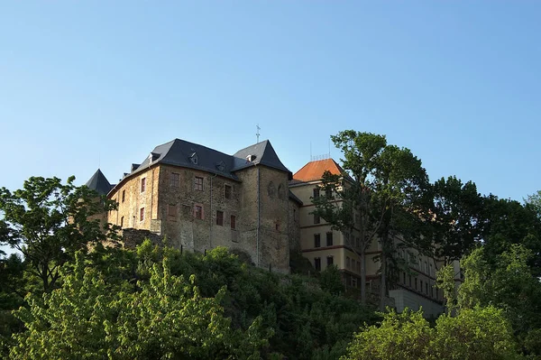 Voigtsberg Château Voigtsberg Vogtland Oelsnitz — Photo