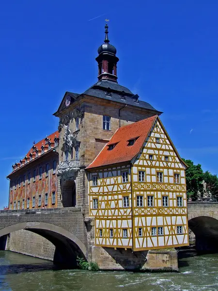 Câmara Municipal Velha Bamberg — Fotografia de Stock