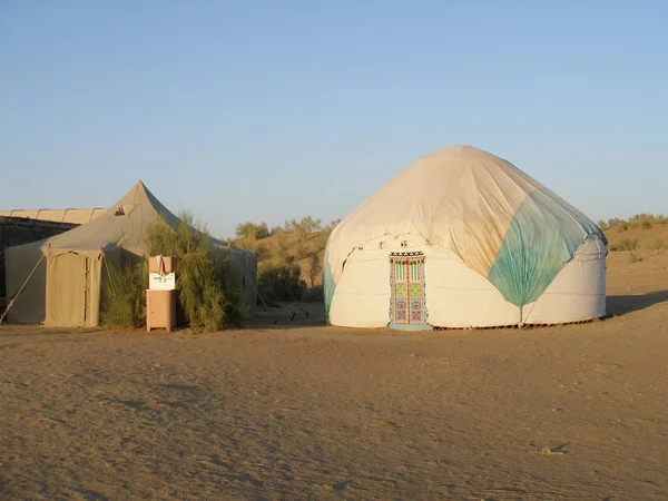 Tent Woestijn — Stockfoto