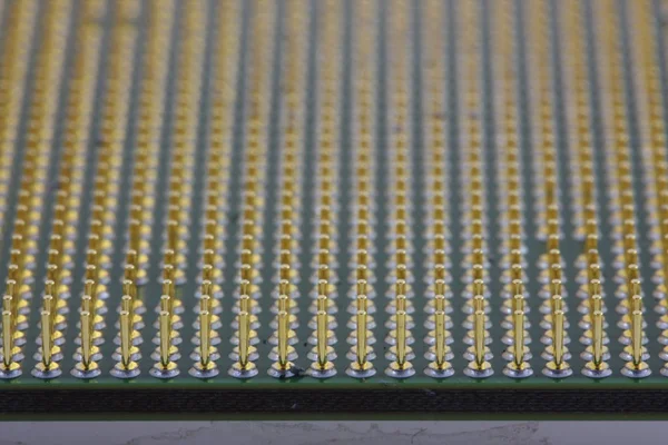 Detail Dari Mikroprosesor — Stok Foto