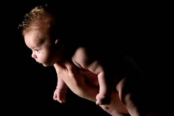Şirin Bebeğin Yakın Plan Portresi — Stok fotoğraf