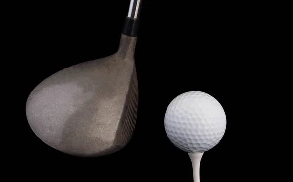 Balonmano Golf Tee Con Todoterreno Conductor — Foto de Stock