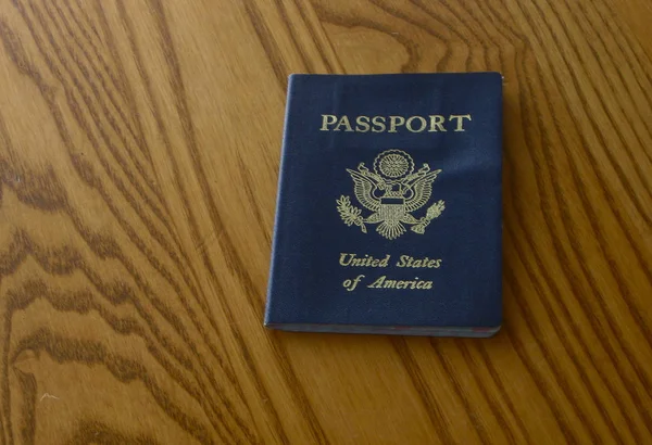 Passport Hotel Room — Stock Photo, Image