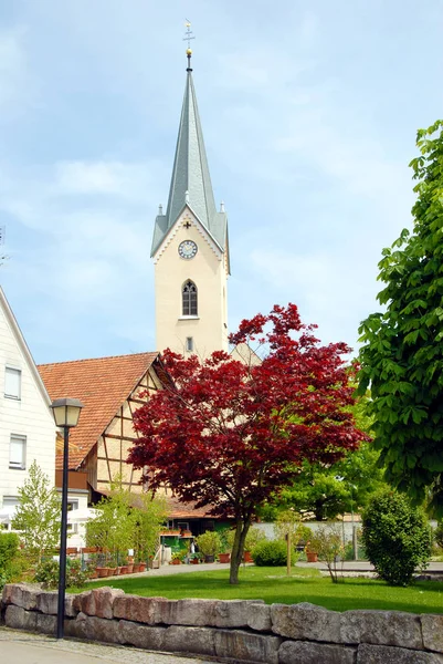 Vacker Utsikt Över Gamla Kyrkan — Stockfoto