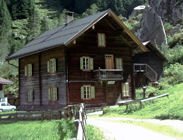Berghütte Zemmgrund — Stockfoto