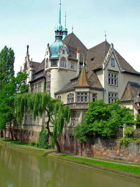 Strasbourg Şehri Seyahat Fotoğrafları Kuzeydoğu Fransa — Stok fotoğraf