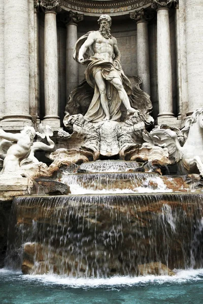 Trevi Fountain Roma Talya — Stok fotoğraf