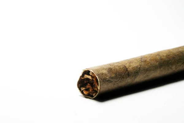 Sigaret Een Materiaal Typisch Tabak — Stockfoto