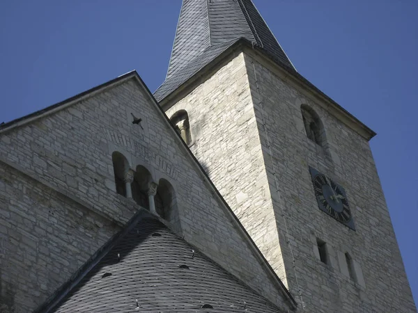 Vista Panoramica Della Vecchia Chiesa — Foto Stock