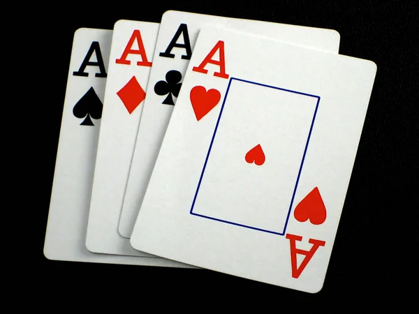 Playing Cards Game Chance — Stock Photo, Image