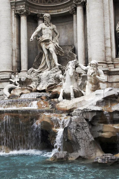 Trevi Fountain Roma Talya — Stok fotoğraf