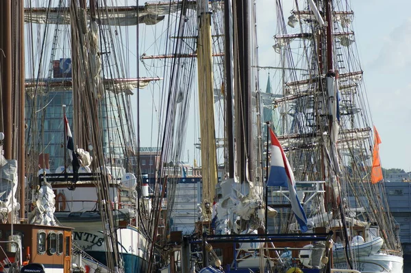 Vue Panoramique Sur Magnifique Paysage Portuaire — Photo