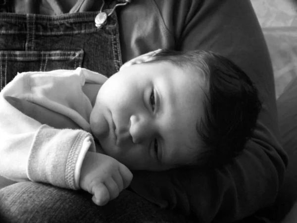 Şirin Bebeğin Yakın Plan Portresi — Stok fotoğraf