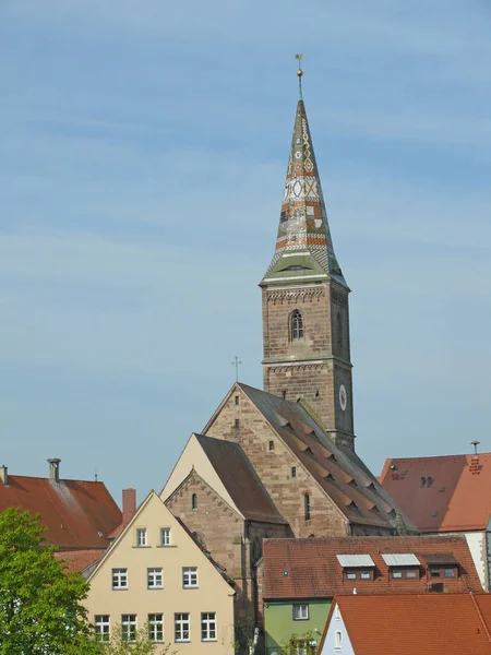 Kostel Wolframs Eschenbach — Stock fotografie