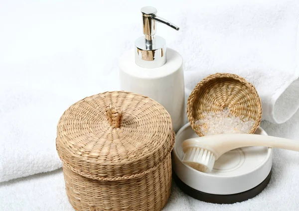 Accessori Bagno Una Spa Date — Foto Stock