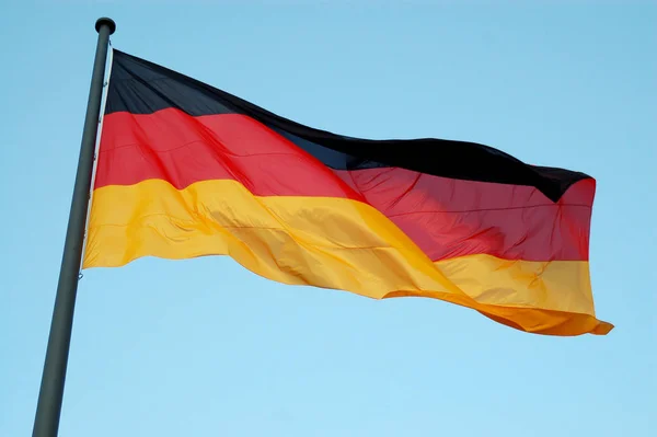 Germany Flag National Flag — Stock Photo, Image