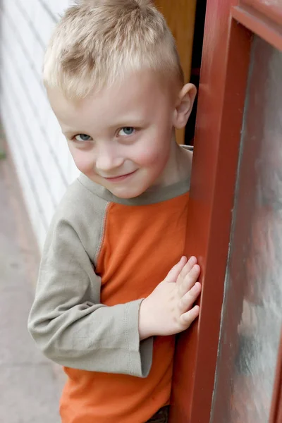 Симпатичный Детский Портрет Счастливая Детская Концепция — стоковое фото