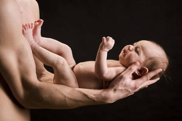 Retrato Bebé Pequeño — Foto de Stock