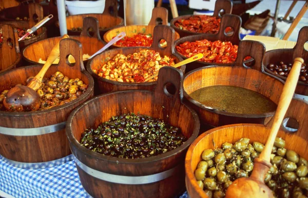 Olives Plant Tree Food — Stock Photo, Image