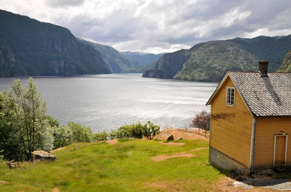 House Fjord — Stock Photo, Image