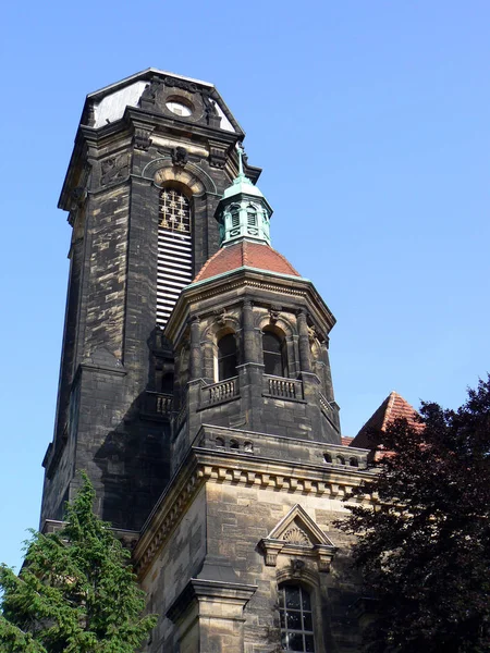 Luke Εκκλησία Στο Dresden — Φωτογραφία Αρχείου