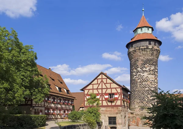 Imperial Castle Nuremberg — 图库照片