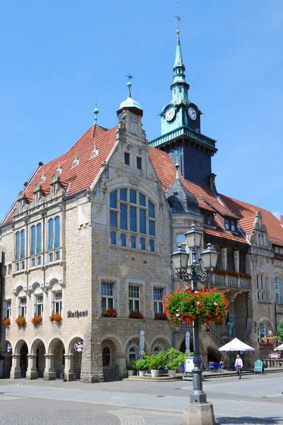 Rathaus Jest Niemiecką Siedzibą Władz Lokalnych Ustawodawczych Lub Wykonawczych — Zdjęcie stockowe