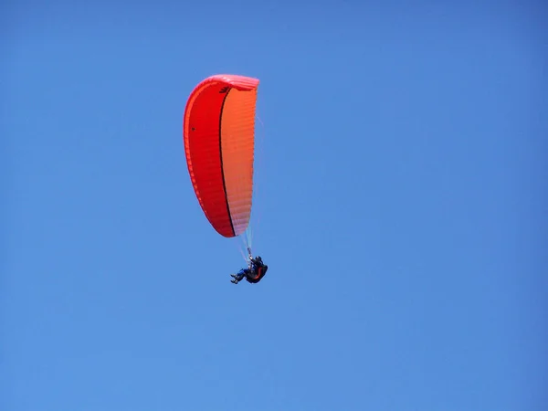 Paragliding Recreational Competitive Adventure Sport Stock Image