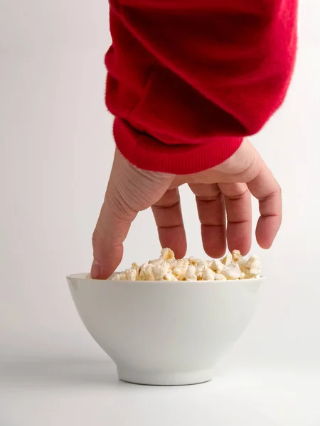Popcorn Movie Snack Food — Stock Photo, Image