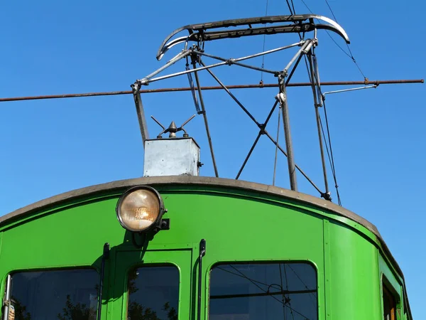 Oud Roestig Schip Voor Rivier — Stockfoto