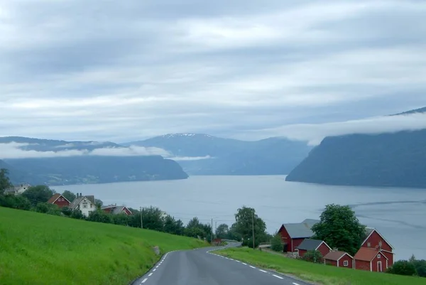 Nordfjord农场 — 图库照片