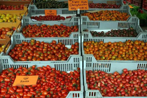 Färska Frukter Marknaden — Stockfoto