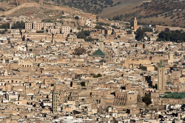 Pohled Fez Morocco — Stock fotografie