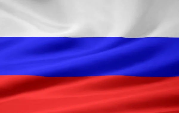 Bandiera Russa Bandiera Nazionale — Foto Stock