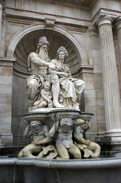 Figuren Vienna Hofburg — Stockfoto