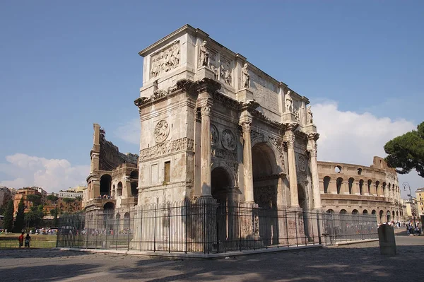 Konstantinský Oblouk Římě — Stock fotografie