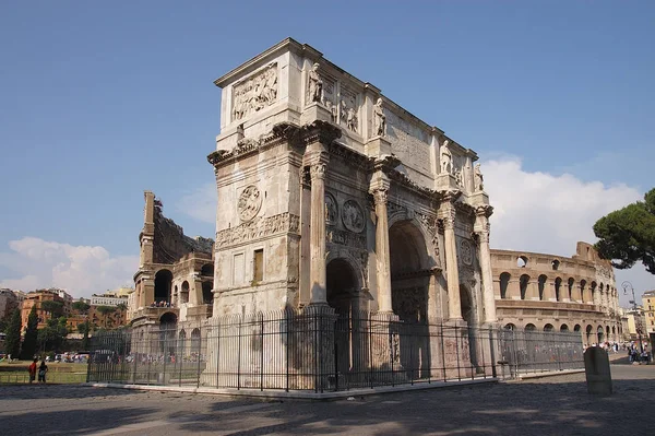 Arco Costantino Roma — Foto Stock